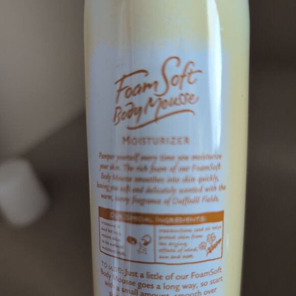 Bath & Body Works DAFFODIL FIELDS Foam Soft Body Mousse 6oz VERY RARE Retired - Picture 7 of 8